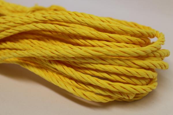 plied paperyarn thick yellow